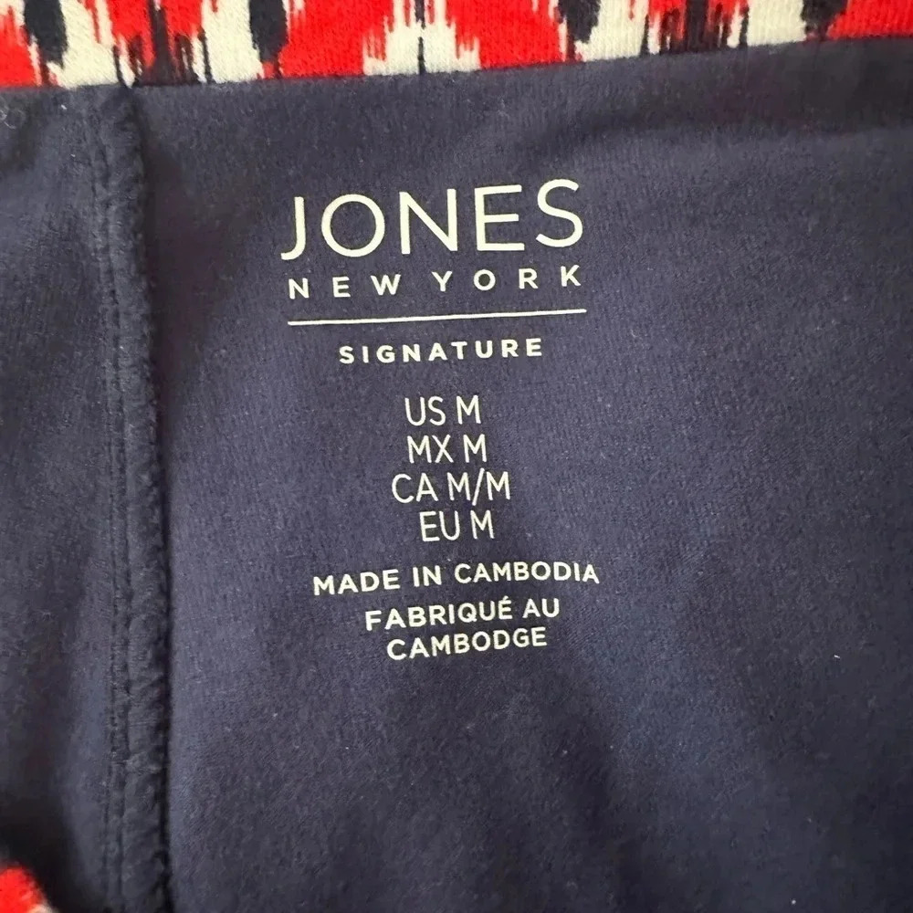 Jones New York skort Red white & blue Slip on tennis, pickleball, Size M - Picture 3 of 7